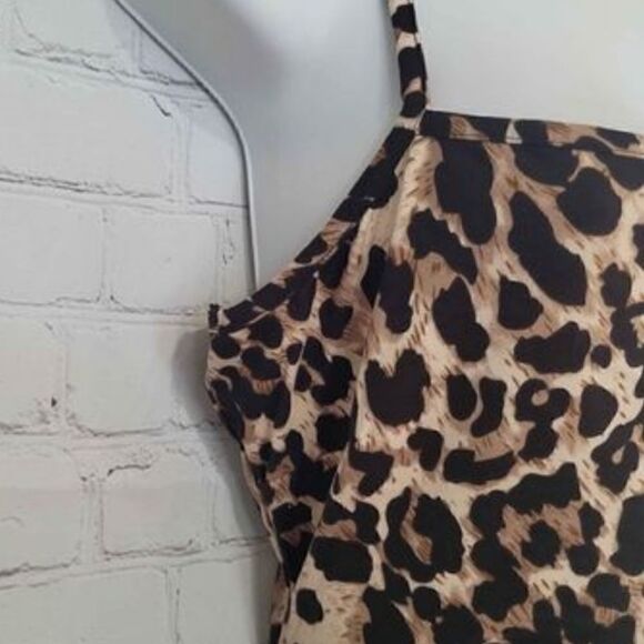 Women's Animal Print Bodysuit Small - Picture 3 of 5